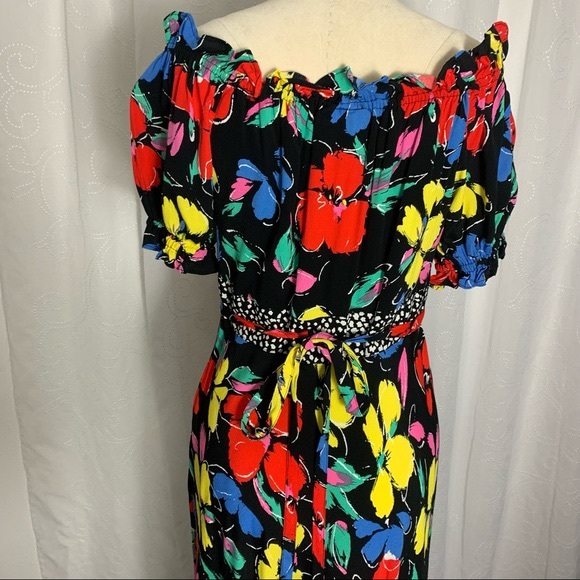 RIXO Dresses Rixo X Target Black Floral Maxi Dress Poshmark